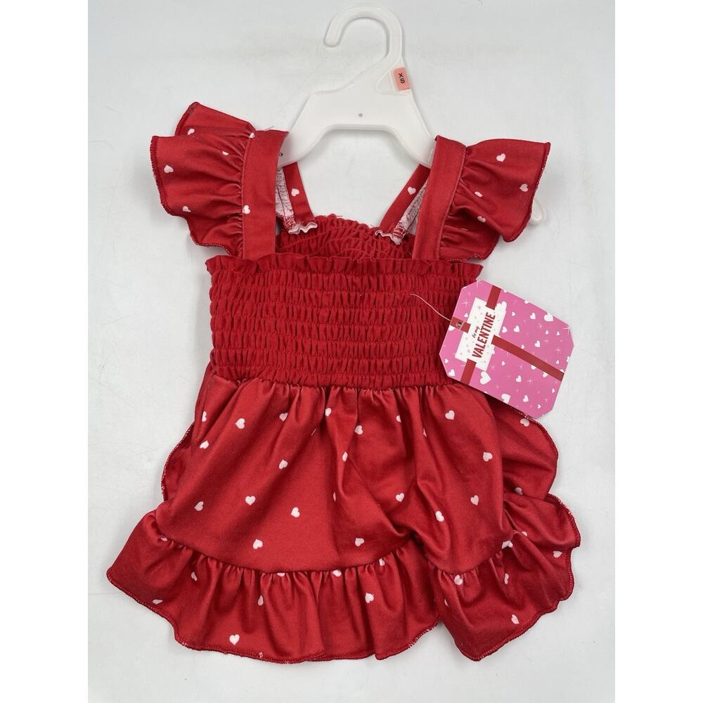 Valentines Red Size X-Small Doggie Dress